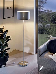 красивые 95173 Торшер (напольный светильник) MASERLO с ножным выключателем