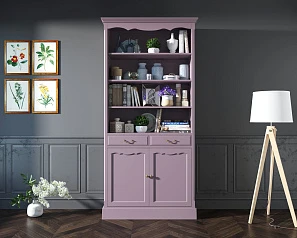 Книжный шкаф "Leontina Lavanda" арт ST9330L в интернет-магазине