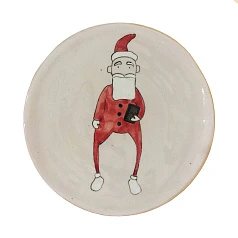 фото Тарелка десертная "Santa" арт NG04