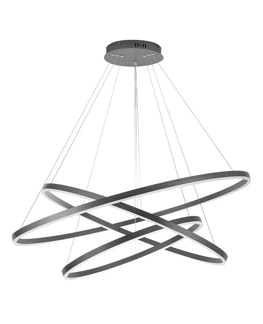 купить Люстра Orblaze 3 rings 1000 black