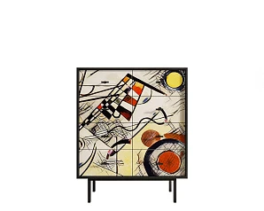 купить красивый Комод на восемь ящиков "Emerson" by Kandinsky арт EM20/Print_01