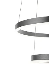 Люстра Orblaze 2 rings 800 black