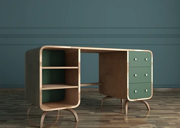 Рабочий стол в Скандинавском стиле 