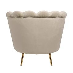 купить красивое Низкое кресло ракушка Pearl Taupe