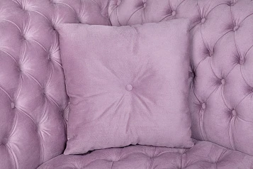 Двухместный диван Lina розовый на заказ