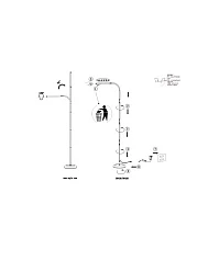 96439 Торшер (напольный светильник) LAROA светодиодный диммируемый в интернет-магазине