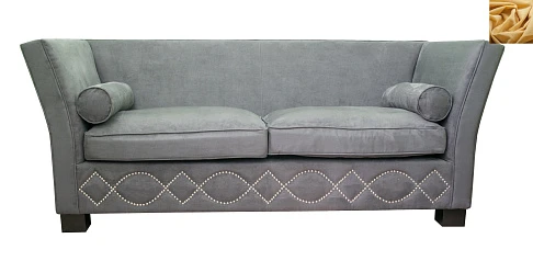 Диван арт-деко Volte Grey желтый на заказ в интернет-магазине