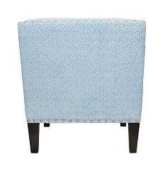 стильное Мягкое полукресло с подлокотниками Mart Blue