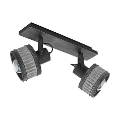 купить красивые 43445 Настенно-потолочный светильник TURROCK, 2Х28W, E27, L575, B160, H310, сталь, серая патина/черн