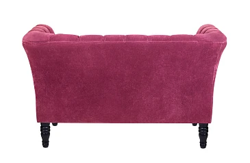 фото Дизайнерский двухместный диван Dalena Violet