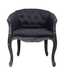 Низкое кресло Kandy Black Old