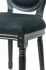 Дизайнерский обеденный стул модерн Volker Black в интернет-магазине