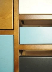 фото Комод универсальный «Aquarelle Birch» 10 ящиков арт RE-14ETG/4 в интерьере