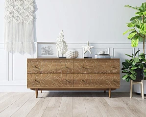 Комод "Boho" 4 ящика джангл арт BH09 на заказ