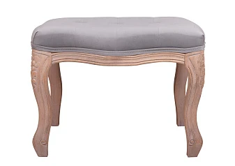 фото Банкетка Kina Velvet Gray в интерьере