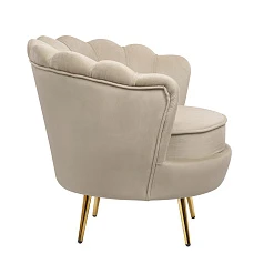 красивое Низкое кресло Pearl Taupe