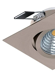 заказать 98304 Светодиодный встраиваемый светильник SALICETO димм. с рег-кой, 6W(LED), 88х88, 380lm, 3000K в интернет-магазине