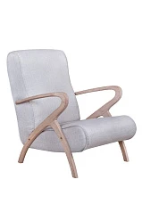 фото Низкое кресло Fobos light grey