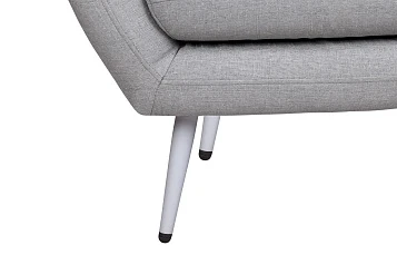 Низкое кресло Fuller Grey V2 в интерьере