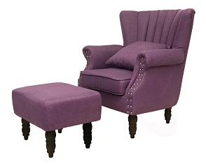 красивые Кресло с пуфом Lab Violet V2 в интернет-магазине