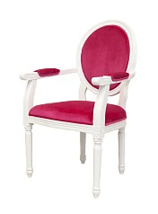 купить стильный Мягкий стул с подлокотниками Diella Pink