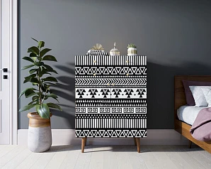 Комод "Berber" большой принт 19 арт BB12/Print_19 в интерьере