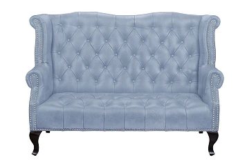 фото Кожаный дизайнерский диван лофт Royal Sofa Grey
