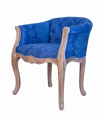 красивое Низкое кресло ретро Kandy Blue