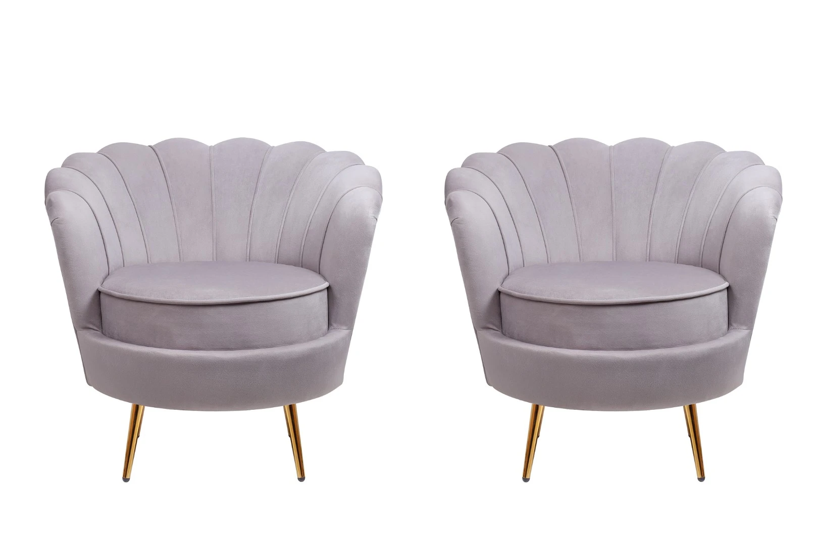 купить стильное Комплект кресел ракушка Pearl Grey