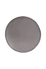 купить Пуф Pearl Adorn Grey на черных ножках