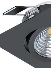 купить 98611 Светодиодный встраиваемый светильник SALICETO димм. с рег-кой, 6W(LED), 88х88, 380lm, 3000K, алю в интернет-магазине