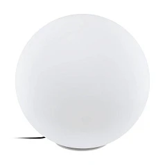 Уличный напольный светильник MONTEROLO-Z, E27, 1X9W, IP65, H600, ?600, пластик, белый на заказ