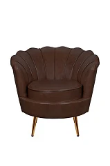 Низкое кресло ракушка Pearl Brown V2 на заказ