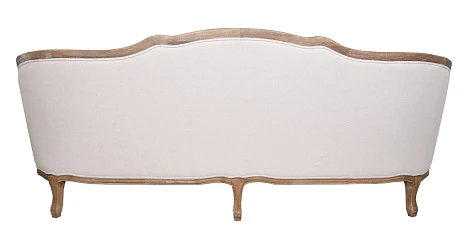 стильный Прямой диван Darcy 3 коричневый на заказ