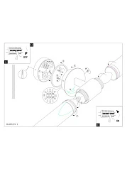 купить 87222 Светильник для ванной комнаты PALMERA