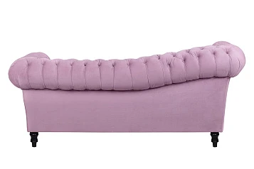 Двухместный диван Lina розовый на заказ