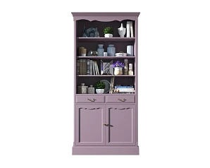 Книжный шкаф "Leontina Lavanda" арт ST9330L в интернет-магазине