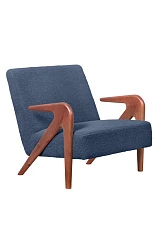 Кресло в современном стиле синее Arrow BR в интернет-магазине
