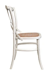 Стул ретро Cross Back White Ver.2 в интерьере