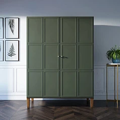 красивый Шкаф "Andersen" широкий двухстворчатый арт AN27 на заказ