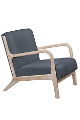 Кресло дизайнерское Cody N-grafit в интерьере