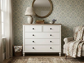 красивый Комод 5 ящиков "Одри (Odri)" арт od2115 на заказ