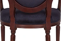 Мягкий стул с подлокотниками Delo Kora Arm Black на заказ в интернет-магазине