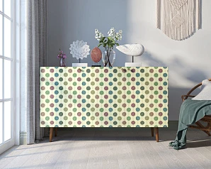 купить стильный Комод "Berber" три дверки 24 принт арт BB01/Print_24 в интернет-магазине