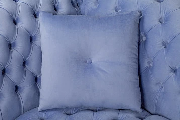 Двухместный диван Lina Blue-W синий на заказ