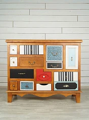 заказать Комод "Gouache Birch"  темный арт M10594ETG/1 в интернет-магазине