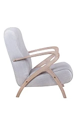 красивые Низкое кресло Fobos light grey на заказ