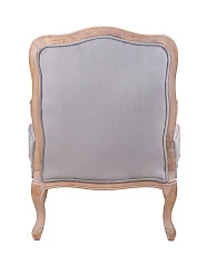 Мягкое полукресло с подлокотниками Nitro Grey Velvet на заказ