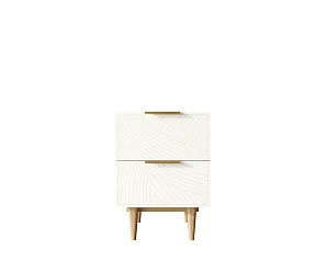 фото Тумбочка с двумя ящиками "Line" LN07/GR1/beige