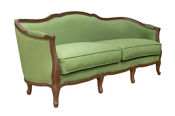 Прямой диван Darcy 3 Green